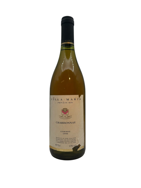 Flasche Chardonnay Villa Maria 1996