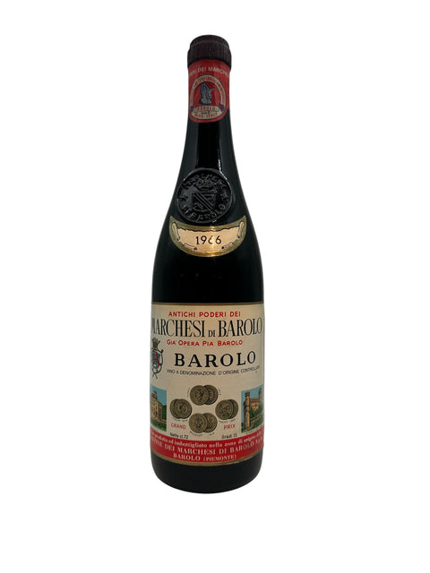 Barolo 1966 flaske fra Marchesi di Barolo