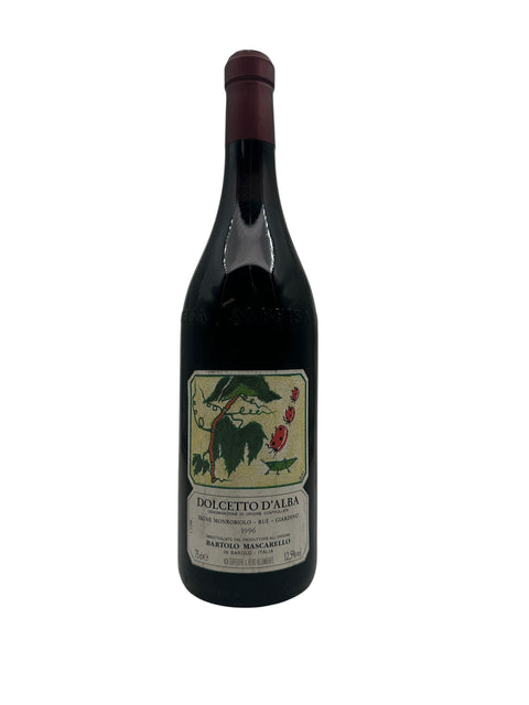 Flaske af Dolcetto d'Alba Bartolo Mascarello 1996
