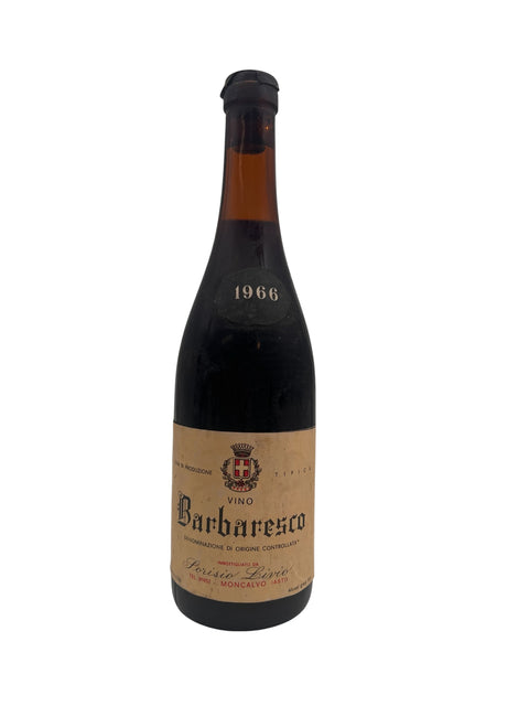 Barbaresco Livio 1966 flaske rødvin