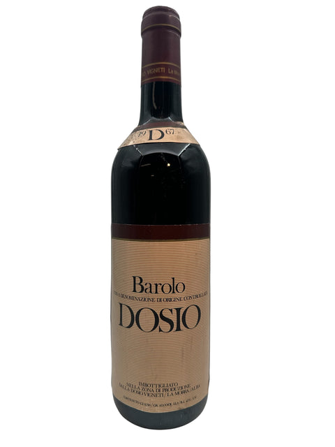 Barolo Dosio 2017 Flasche