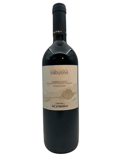 Barbera d'Asti Superiore 2001 La Giribaldina Flasche