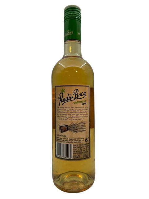 Flasche Weißwein Radio Boca Verdejo 2015