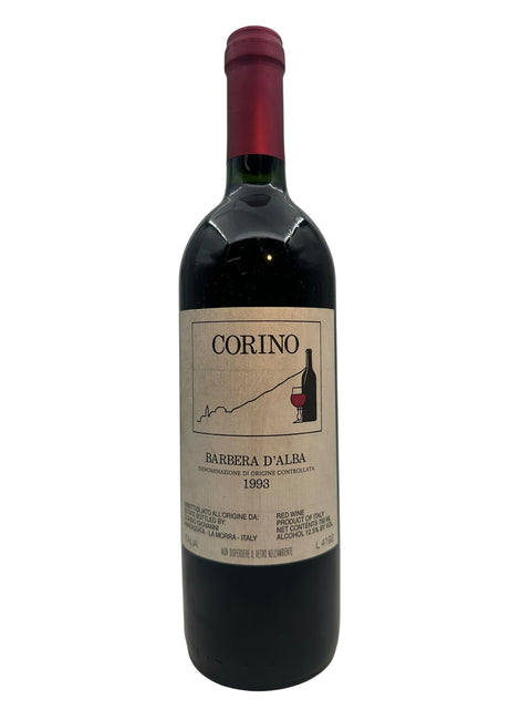 Barbera d'Alba Corino 1993 Flasche