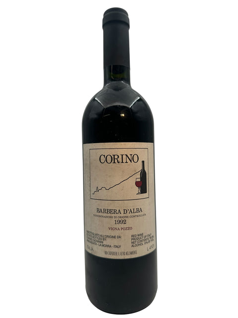 Flasche Rotwein Barbera d'Alba Corino 1992