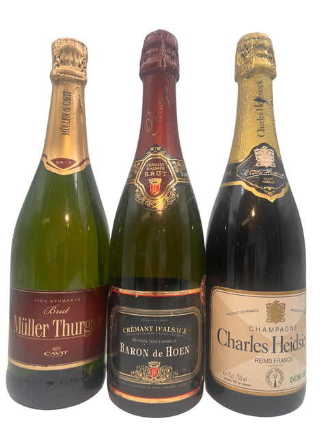 Bouteille de Crémant d'Alsace Baron de Hoen