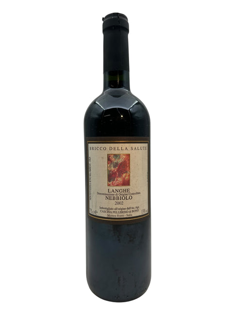 Flasche Langhe Nebbiolo 2002 von Cascina Peletto