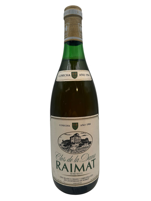 Flasche Clos de la Dama Raimat 1984 Weißwein