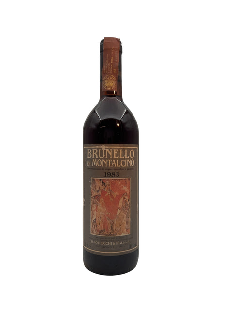 Bouteille de Brunello di Montalcino 1983 de Luigi Cecchi