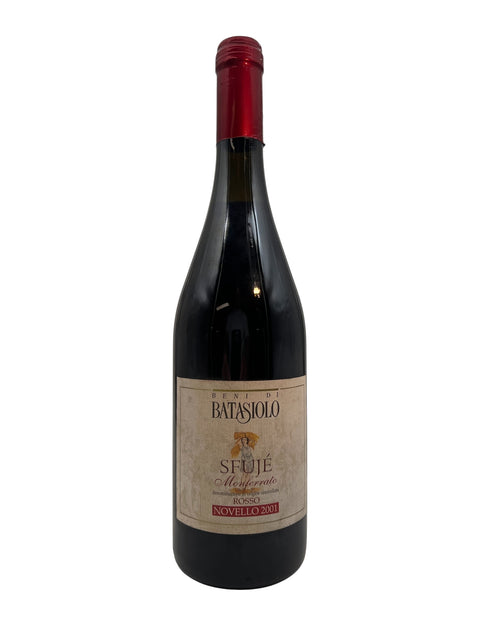 Bouteille Beni di Batasiolo Sfujé Monferrato Rosso 2001
